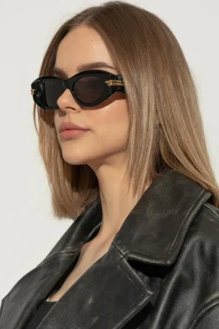 Bottega Veneta CZARNY Okulary przeciwsłoneczne