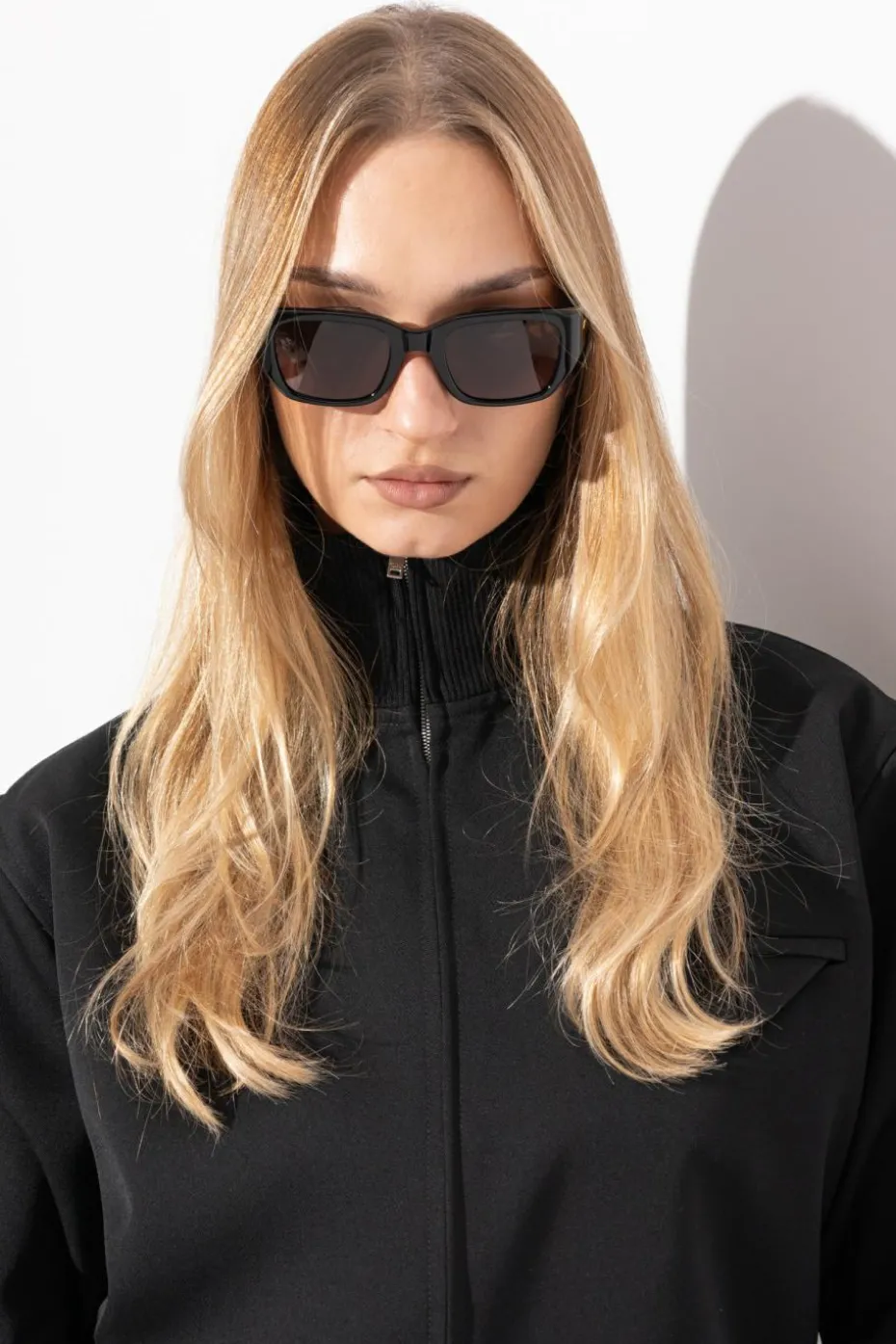 Bottega Veneta CZARNY Okulary przeciwsłoneczne