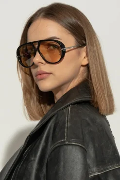 Bottega Veneta CZARNY Okulary przeciwsłoneczne