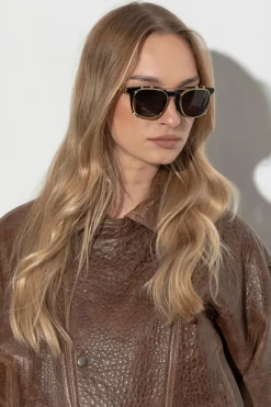 Bottega Veneta CZARNY Okulary korekcyjne z nakładkami przeciwsłonecznymi.