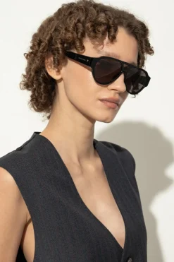 Bottega Veneta CZARNY Okulary przeciwsłoneczne