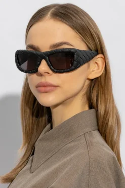 Bottega Veneta CZARNY Okulary przeciwsłoneczne