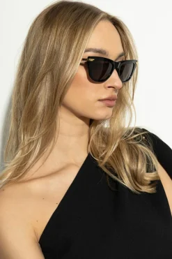 Bottega Veneta CZARNY Okulary przeciwsłoneczne