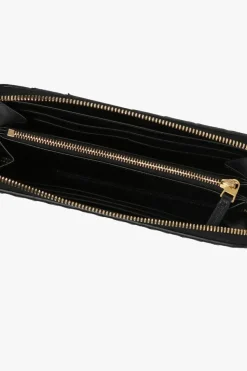 Bottega Veneta CZARNY Portfel z plecionką ‘Intrecciato’