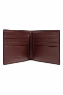 Bottega Veneta CZARNY Portfel z plecionką