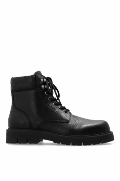 Bottega Veneta CZARNY Skórzane buty `Haddock`