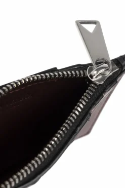 Bottega Veneta CZARNY Skórzane etui na karty