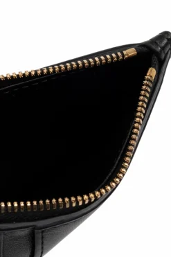 Bottega Veneta CZARNY Skórzane etui na karty