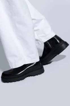 Bottega Veneta CZARNY Skórzane botki