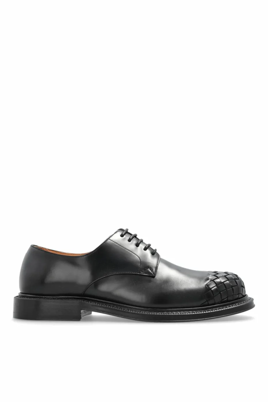 Bottega Veneta CZARNY Skórzane buty `James`