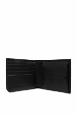 Bottega Veneta CZARNY Skórzany portfel