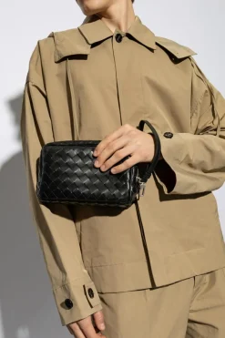 Bottega Veneta CZARNY Skórzana torba do ręki