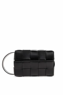 Bottega Veneta CZARNY Skórzana torba do ręki