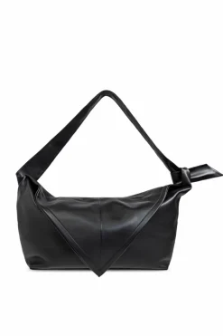 Bottega Veneta CZARNY Skórzana torba `Sawayer Large`