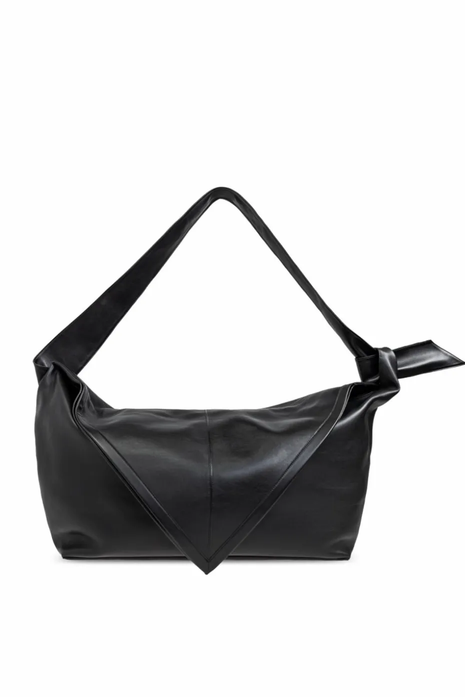 Bottega Veneta CZARNY Skórzana torba `Sawayer Large`