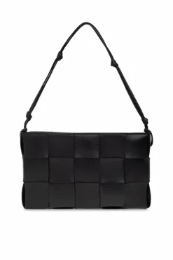 Bottega Veneta CZARNY Torba na ramię ‘Cassette Mini’