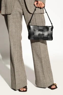 Bottega Veneta CZARNY Torba na ramię ‘Cassette Mini’