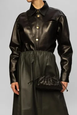 Bottega Veneta CZARNY Torba na ramię ‘The Mini Pouch’