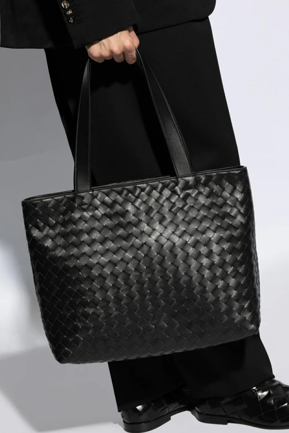 Bottega Veneta CZARNY Torba typu `shopper`