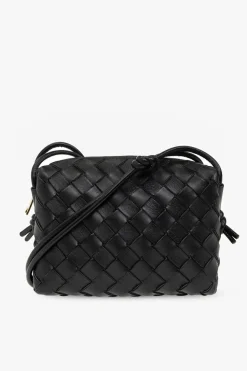 Bottega Veneta CZARNY Torba na ramię ‘Loop Mini’