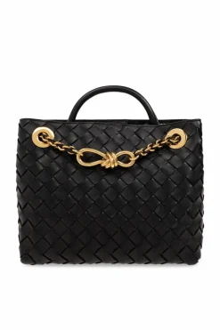 Bottega Veneta CZARNY Torba na ramię ‘Andiamo Small’