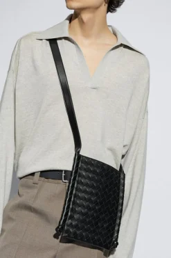 Bottega Veneta CZARNY Torba na ramię ‘Loop Small’