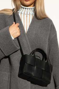 Bottega Veneta CZARNY Torba na ramię ‘Arco Micro’