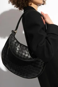 Bottega Veneta CZARNY Torba na ramię ‘Gemelli Medium’
