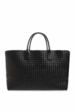 Bottega Veneta CZARNY Torba ‘Cabat Large’ typu ‘shopper’