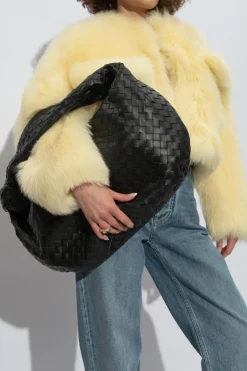 Bottega Veneta CZARNY Torba do ręki `Jodie Medium`