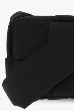 Bottega Veneta CZARNY Torba na ramię ‘Cassette Medium’