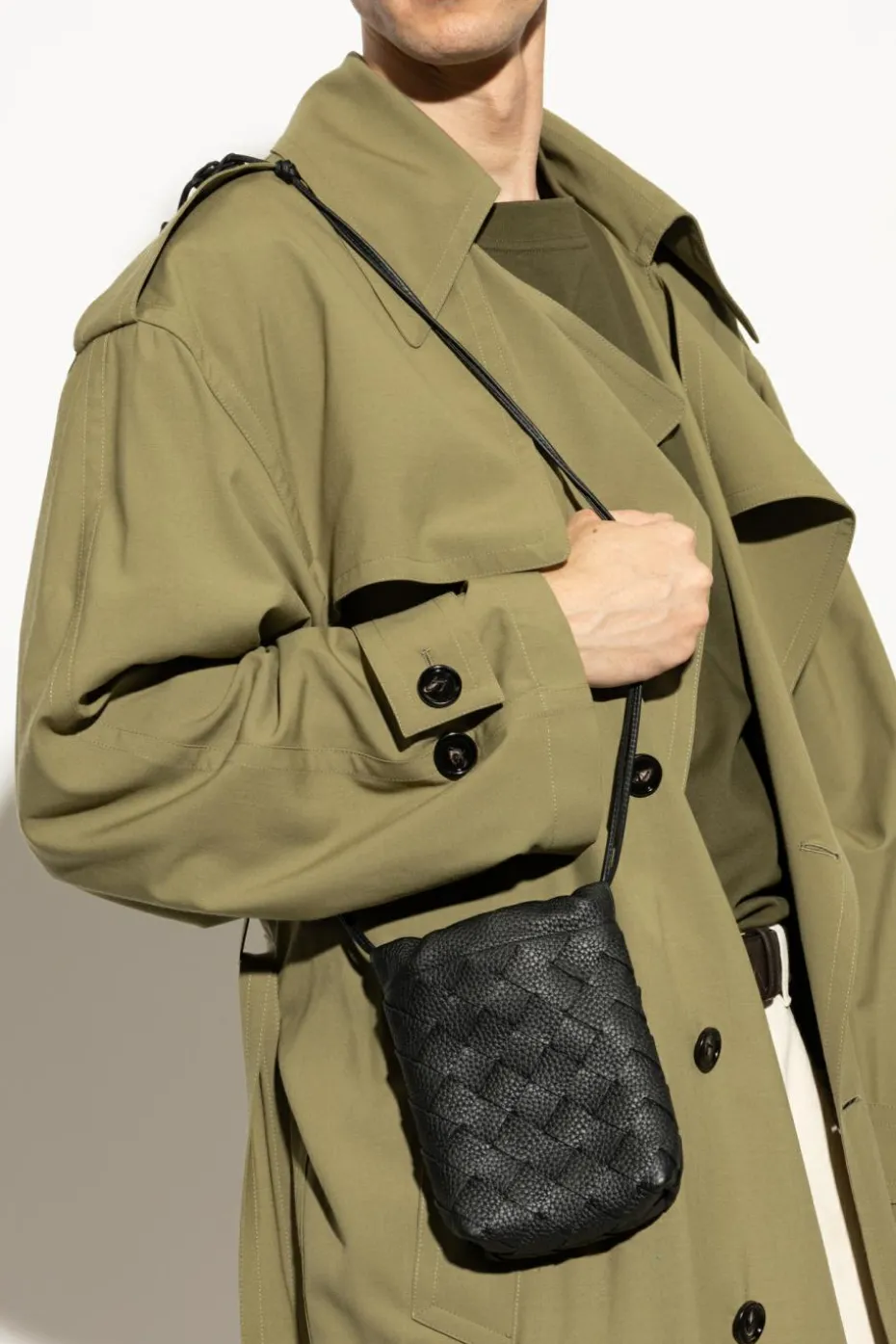 Bottega Veneta CZARNY Torba na ramię