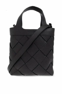 Bottega Veneta CZARNY Torba na ramię `Diego Small`