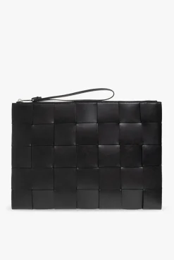 Bottega Veneta CZARNY Torba do ręki ‘Pouch Large’