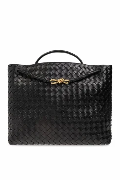Bottega Veneta CZARNY Torba ‘Andiamo Large’ typu ‘shopper’
