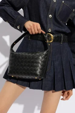 Bottega Veneta CZARNY Torba do ręki ‘Wallace Mini’