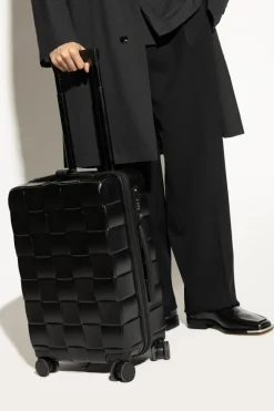 Bottega Veneta CZARNY Walizka `Odyssey`
