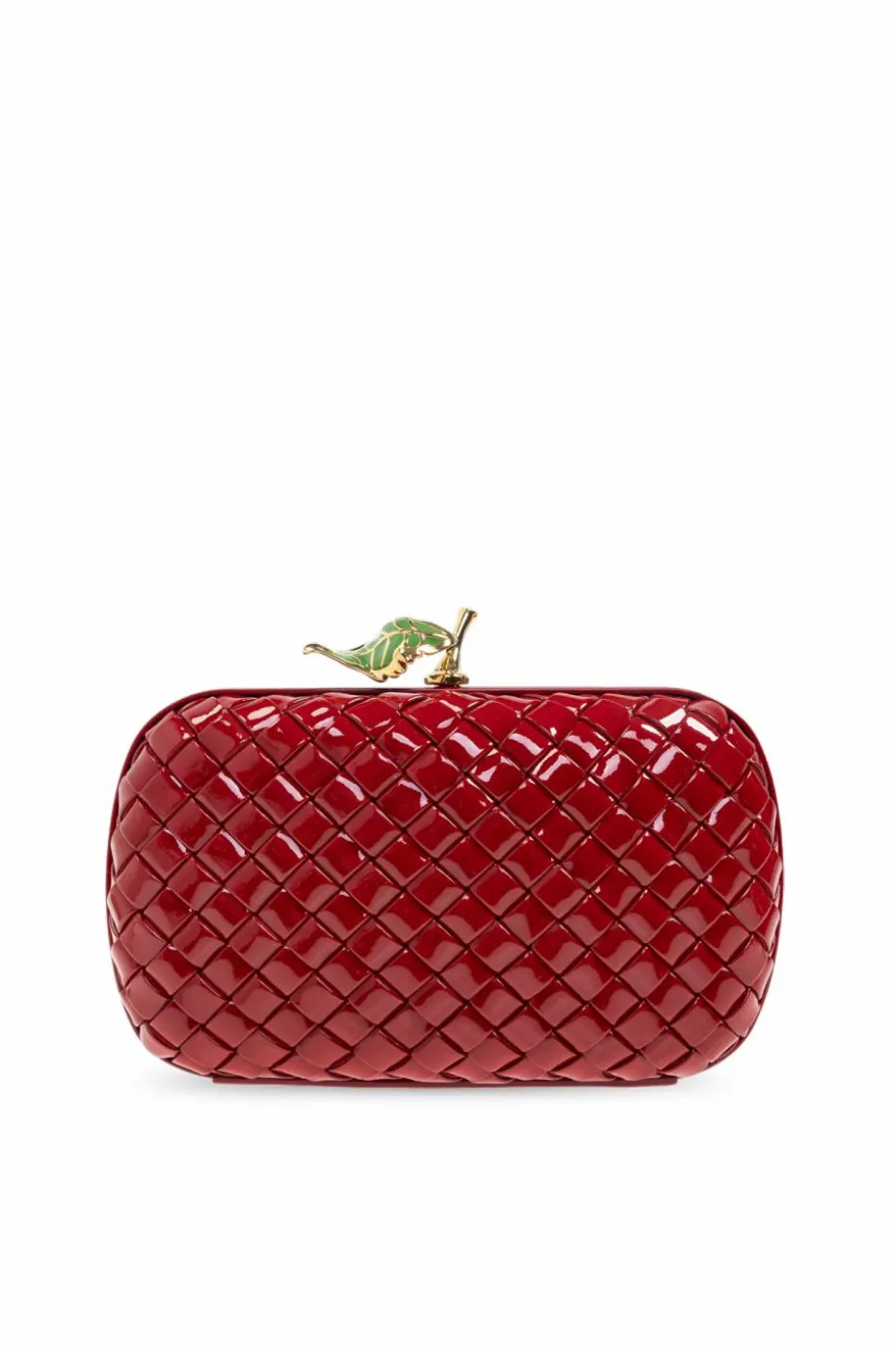 Bottega Veneta CZERWONY Kopertówka `Knot`