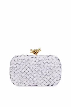 Bottega Veneta FIOLETOWY Kopertówka ‘Knott Small’