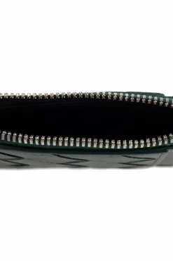 Bottega Veneta GRANATOWY Skórzane etui na karty