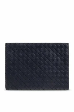 Bottega Veneta GRANATOWY Aktówka `Half`