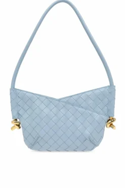 Bottega Veneta jasnoniebieski Torba na ramię ‘Solstice Mini’