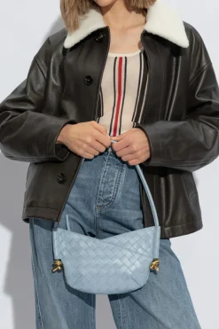 Bottega Veneta jasnoniebieski Torba na ramię ‘Solstice Mini’