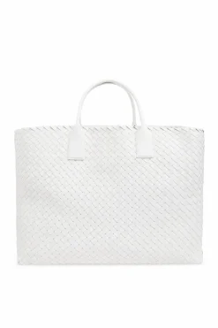 Bottega Veneta kremowy Torba `Cabat Maxi` typu `shopper`