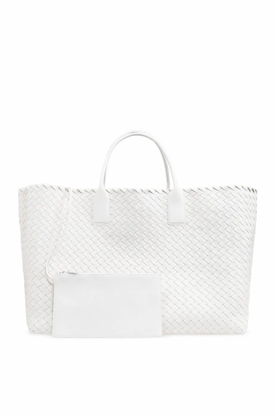 Bottega Veneta kremowy Torba `Cabat Maxi` typu `shopper`