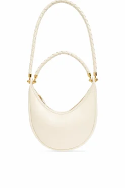 Bottega Veneta kremowy Torba na ramię `Hula-hop`