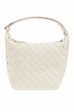 Bottega Veneta kremowy Torba do ręki `Small Andiamo`
