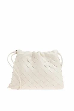 Bottega Veneta kremowy Torba na ramię ‘Dustbag’