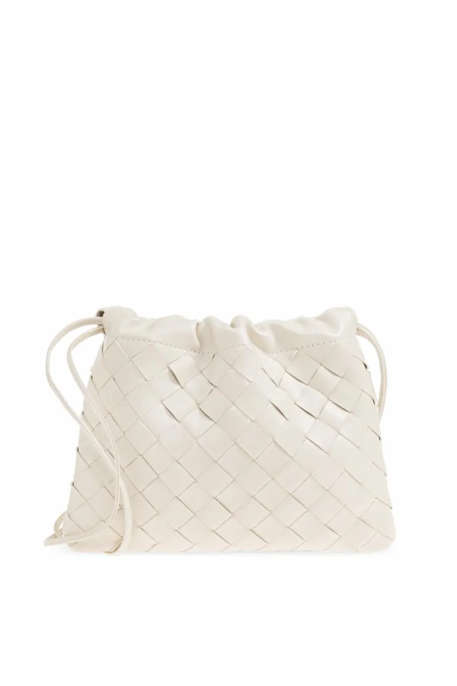 Bottega Veneta kremowy Torba na ramię ‘Dustbag’