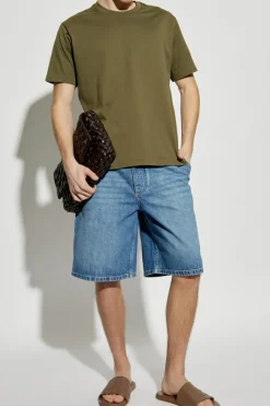 Bottega Veneta NIEBIESKI Jeansowe szorty